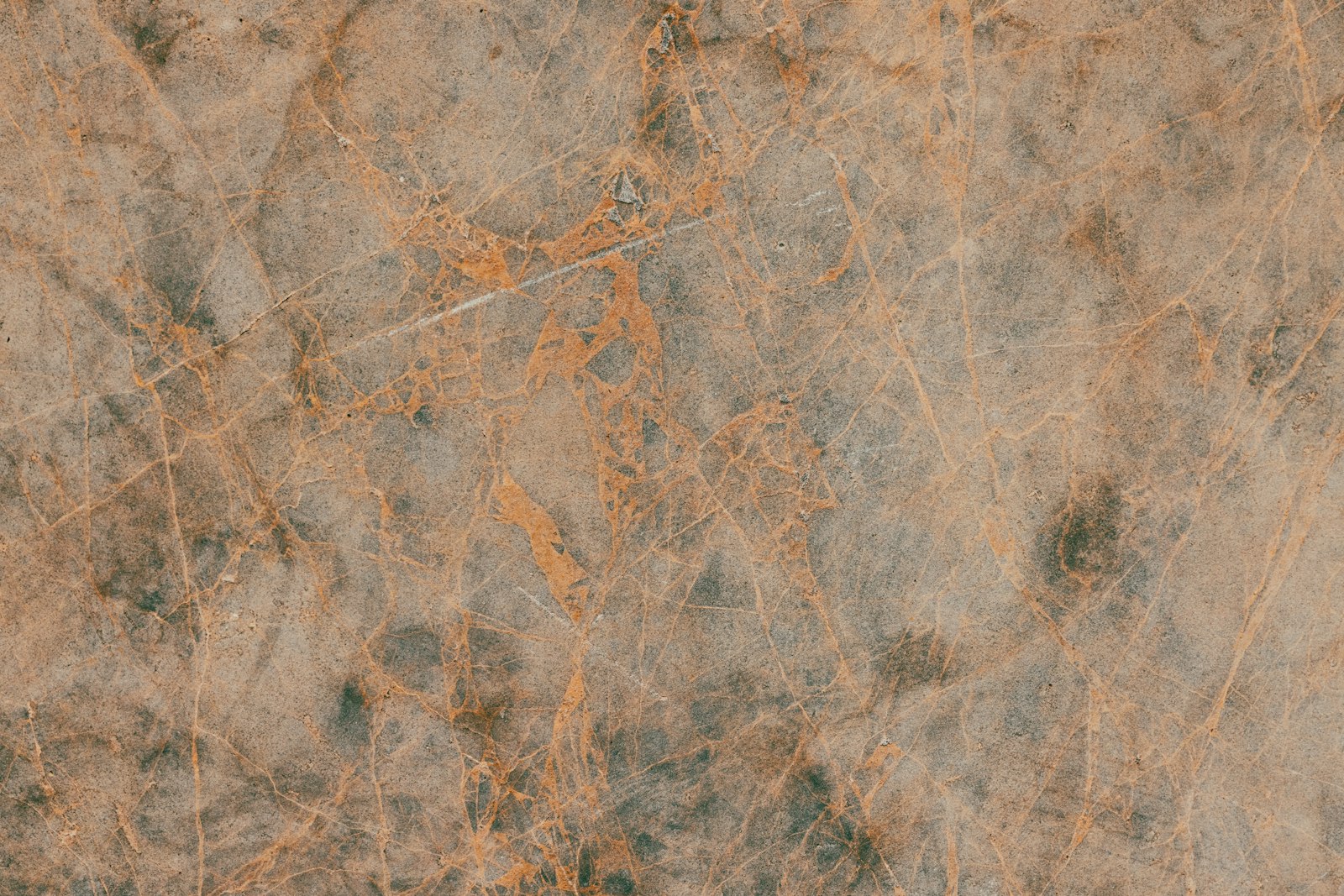 Close view of warm brown and cream stone